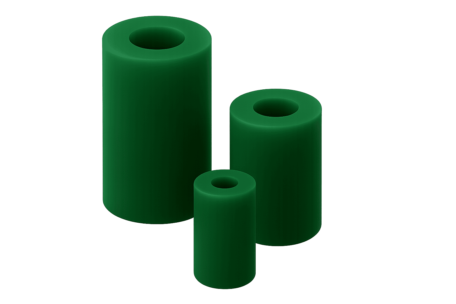 Urethane closed-end strippers